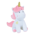 Jemini Peluche Hochet Licorne 18 cm